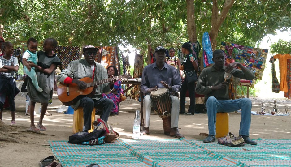Mit der Bou el Mogdad auf dem Senegal River